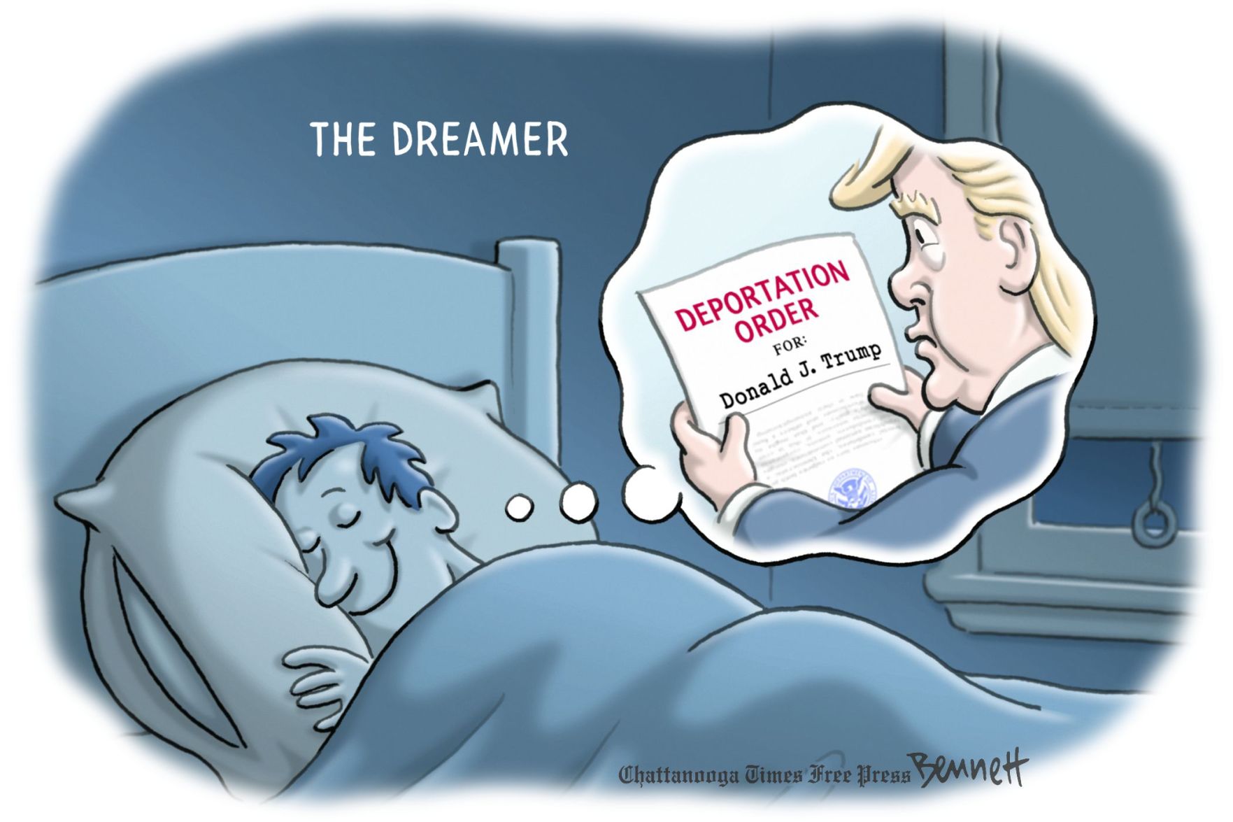 Clay Bennett editorial cartoon